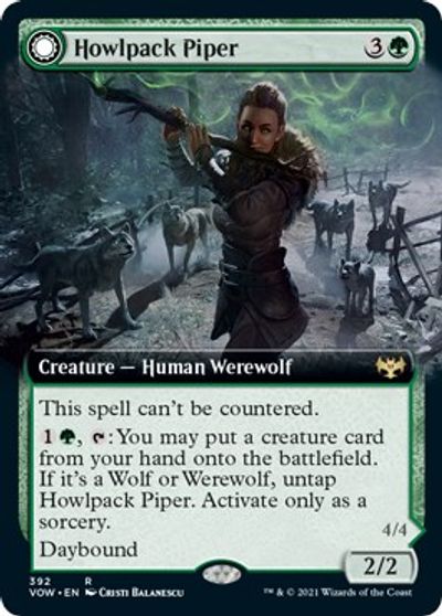 Howlpack Piper (Extended Art) card art