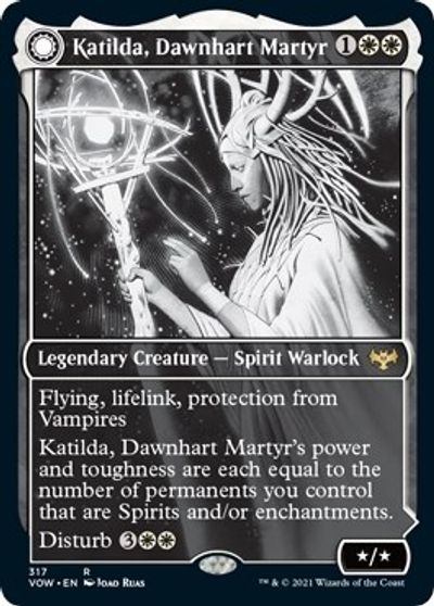 Katilda, Dawnhart Martyr (Showcase) card art