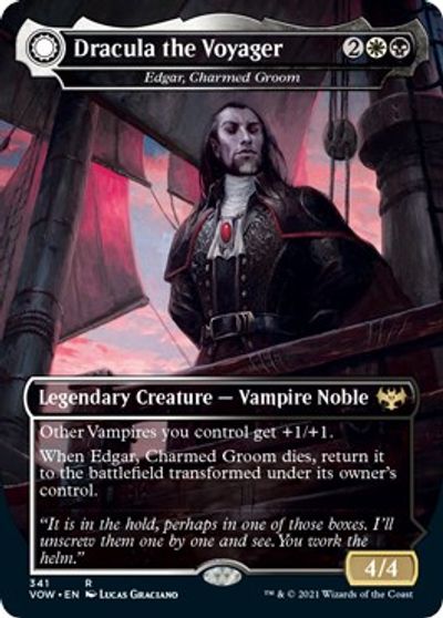 Dracula the Voyager - Edgar, Charmed Groom card art
