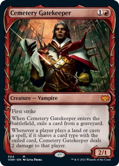 Cemetery Gatekeeper (Showcase) card art