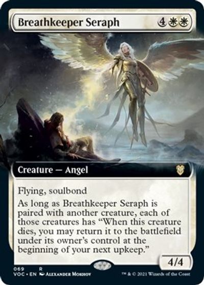 Breathkeeper Seraph (Extended Art) card art