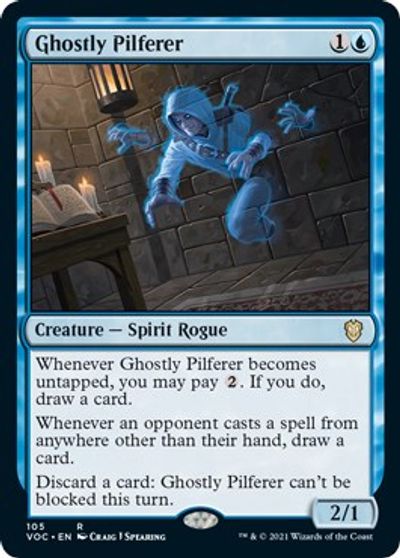 Ghostly Pilferer card art