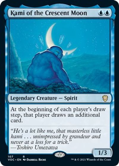 Kami of the Crescent Moon card art