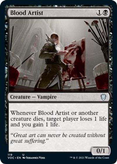 Blood Artist card art