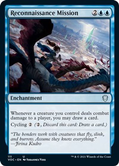 Reconnaissance Mission card art
