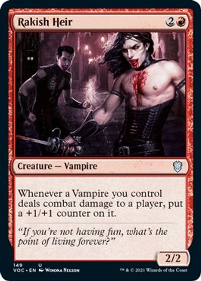 Rakish Heir card art