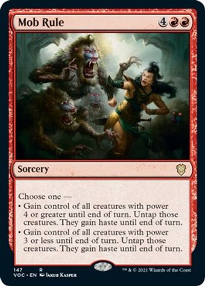 Mob Rule card art