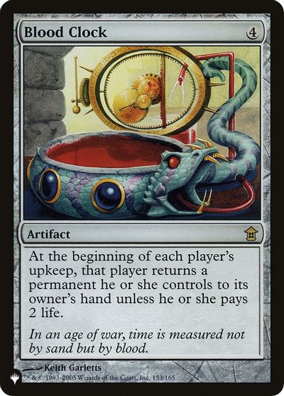 Blood Clock card art