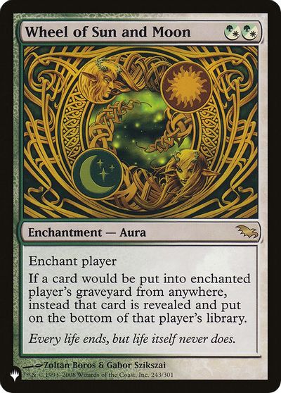 Wheel of Sun and Moon card art