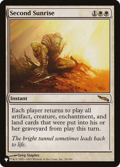 Second Sunrise card art