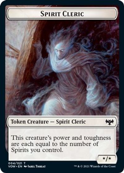 Spirit Cleric Token card art