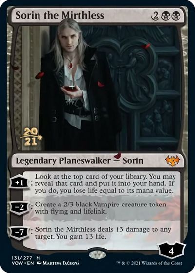 Sorin the Mirthless card art