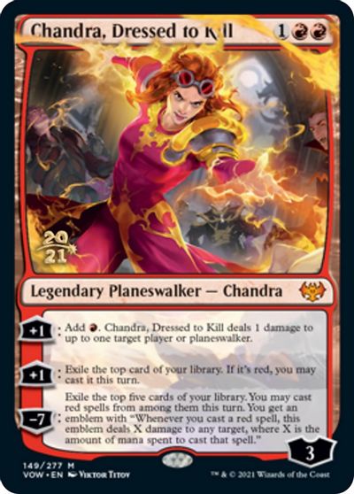 Chandra, Dressed to Kill card art
