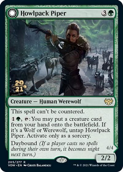Howlpack Piper card art
