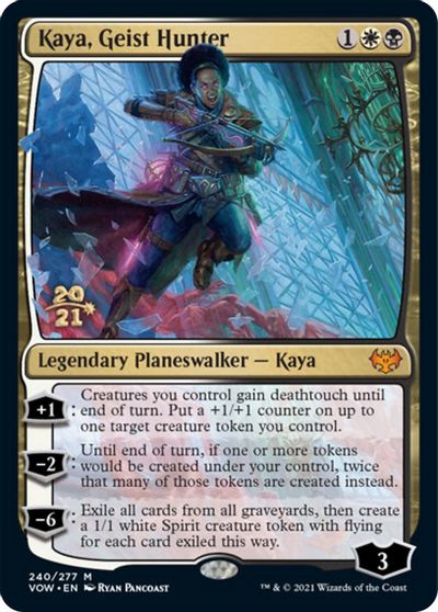 Kaya, Geist Hunter card art
