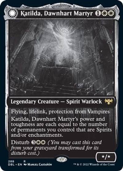 Katilda, Dawnhart Martyr card art