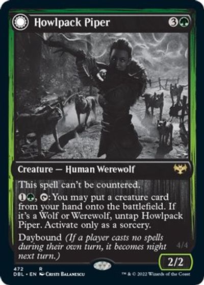 Howlpack Piper card art