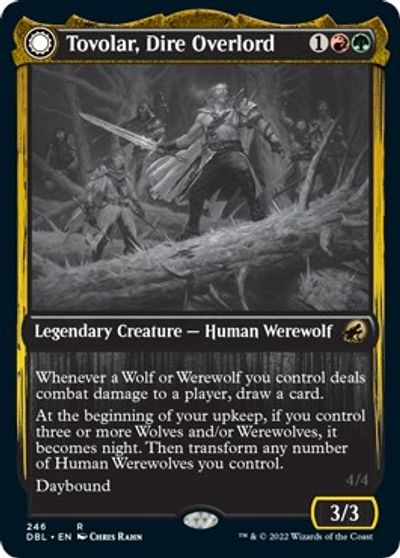 Tovolar, Dire Overlord card art