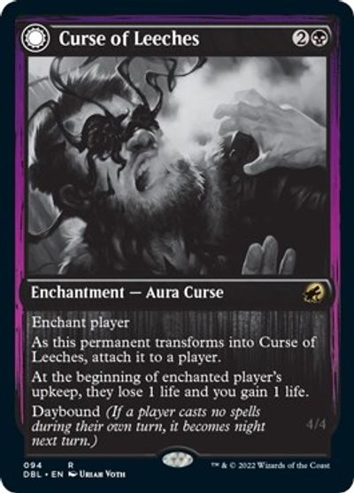 Curse of Leeches card art