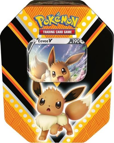 V Powers Tin [Eevee V] (International Version) card art