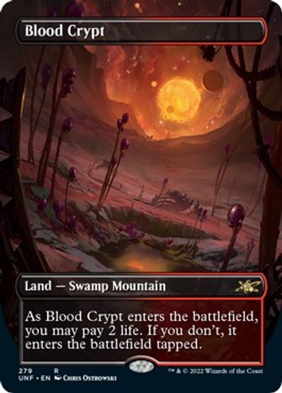 Blood Crypt (Borderless) card art