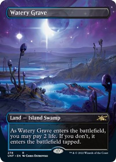 Watery Grave (Borderless) card art