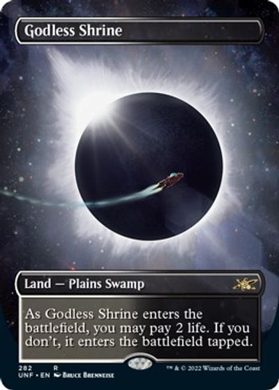 Godless Shrine (Borderless) card art