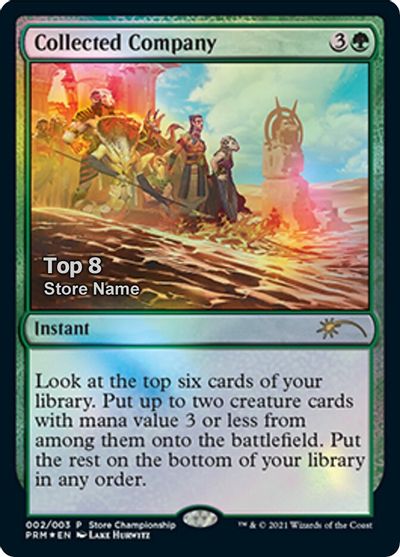 Collected Company (Top 8) card art