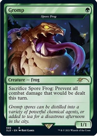 Gromp - Spore Frog card art