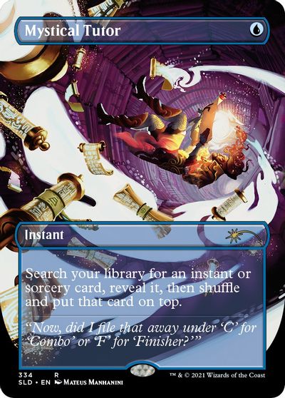 Mystical Tutor card art