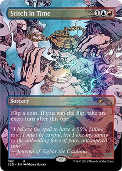 Stitch in Time card art
