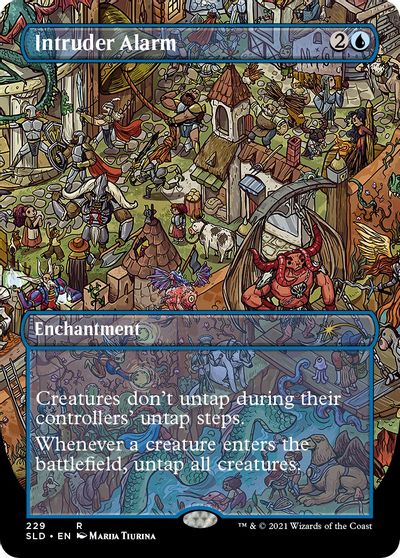 Intruder Alarm card art