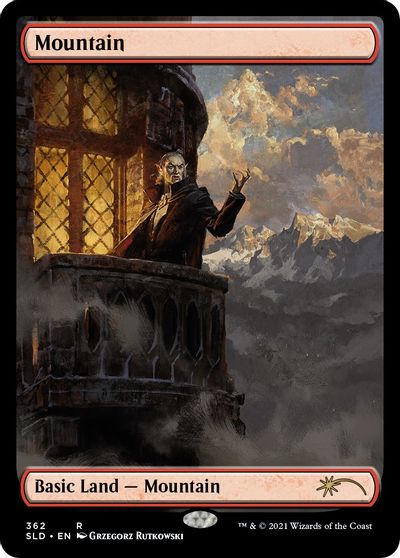 Mountain (The Dracula Lands) card art