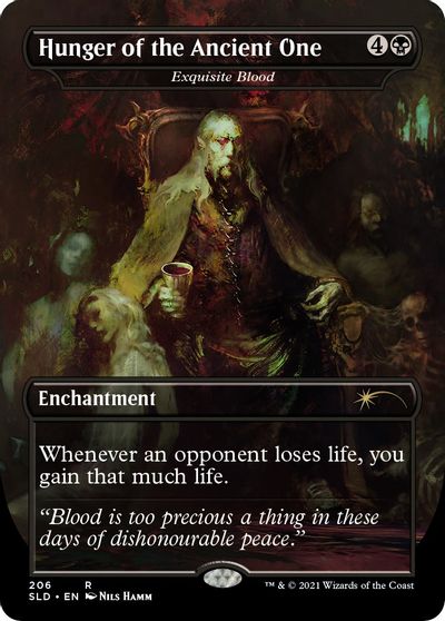 Hunger of the Ancient One - Exquisite Blood card art