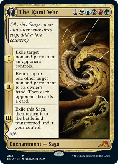 The Kami War (Showcase) card art