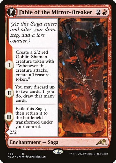 Fable of the Mirror-Breaker (Extended Art) card art