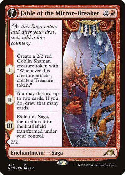 Fable of the Mirror-Breaker (Showcase) card art