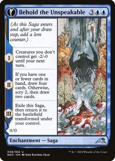 Behold the Unspeakable card art