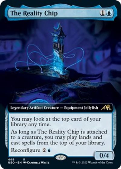 The Reality Chip (Extended Art) card art