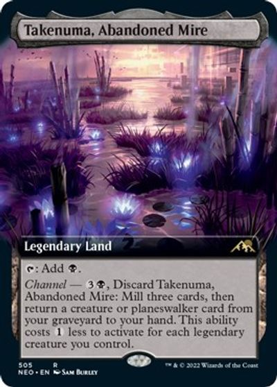 Takenuma, Abandoned Mire (Extended Art) card art