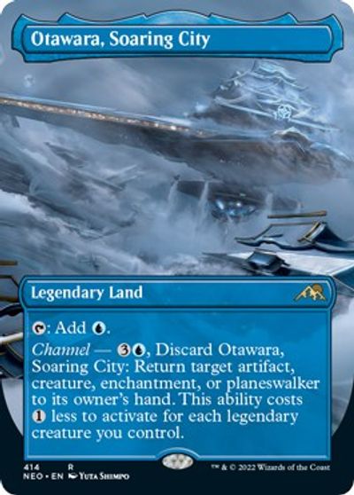 Otawara, Soaring City (Borderless) card art