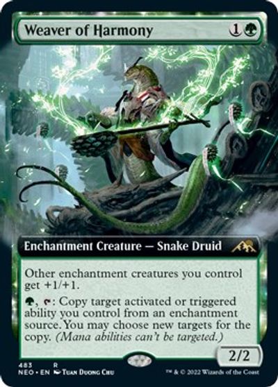 Weaver of Harmony (Extended Art) card art