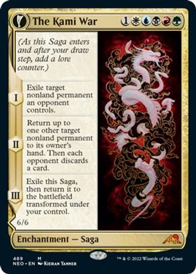 The Kami War (Extended Art) card art