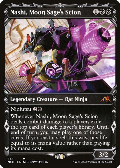 Nashi, Moon Sage's Scion (Showcase) card art