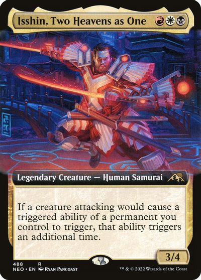 Isshin, Two Heavens as One (Extended Art) card art