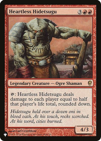 Heartless Hidetsugu card art