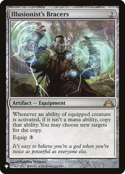 Illusionist's Bracers card art