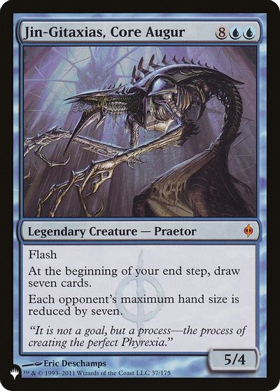 Jin-Gitaxias, Core Augur card art