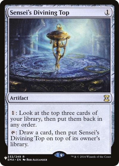 Sensei's Divining Top card art