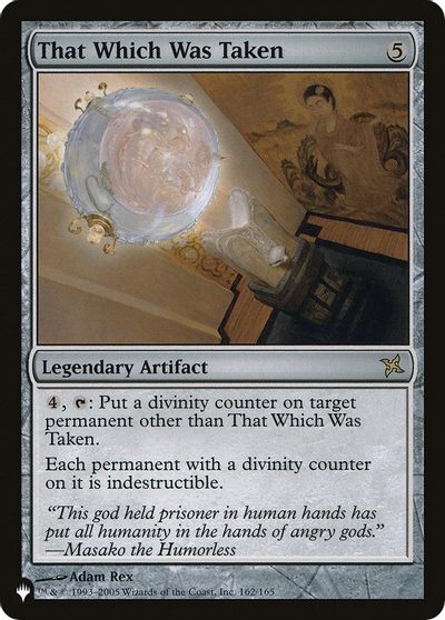 That Which Was Taken card art